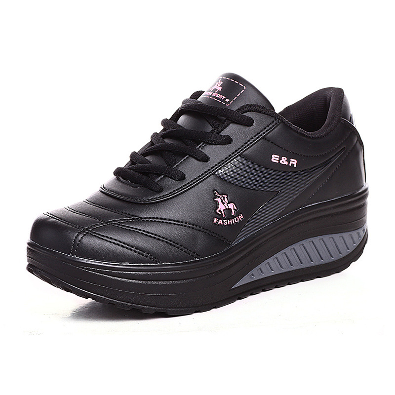 Scarpe da ginnastica da uomo da uomo Scarpe in pelle Scarpe da passeggio Sneakers Tessuto sintetico Calzature comode e traspiranti_voghion.com