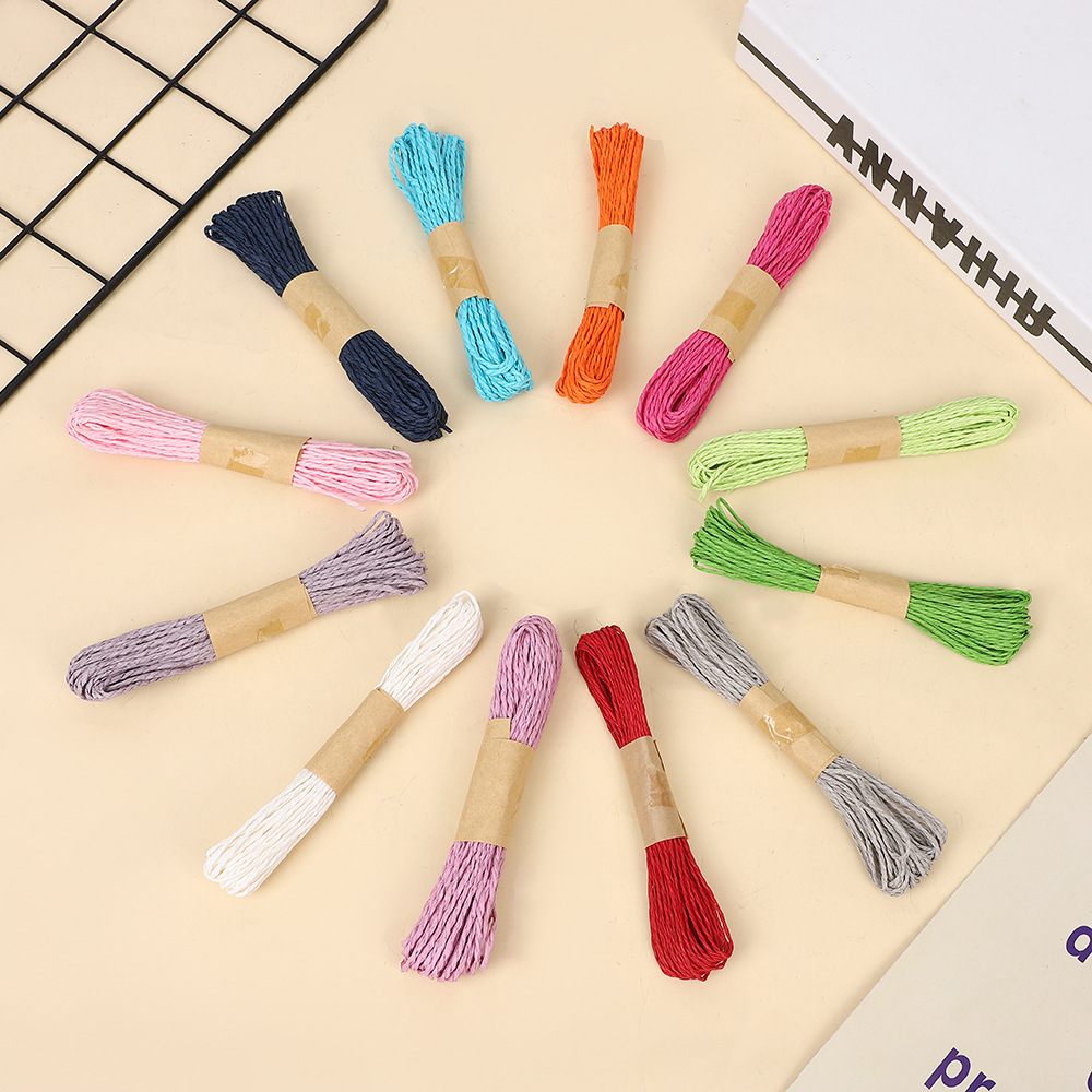 幼儿园玩具彩色纸绳美工区投放材料中班小班美术手工diy儿童纸绳