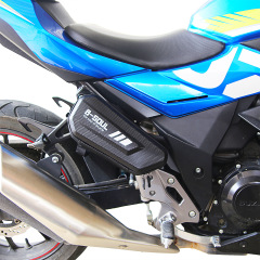 オートバイの機関車のサイドボックスのフレームは硬い殻の電気自動車を包んでサドルのツールのサイドバッグを掛けます。