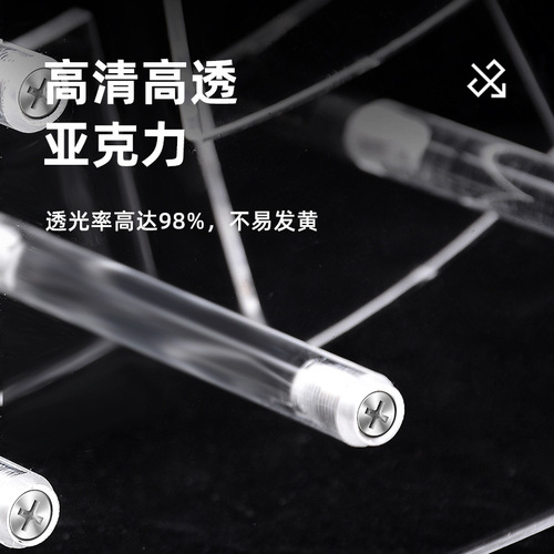 Acrylic ladder stand hand-made desktop ornaments anime doll storage rack display accessories blind box display stand