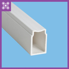 定制PC塑料异型材 挤塑加工pvc挤出pmma卡槽pp线槽包边条线槽