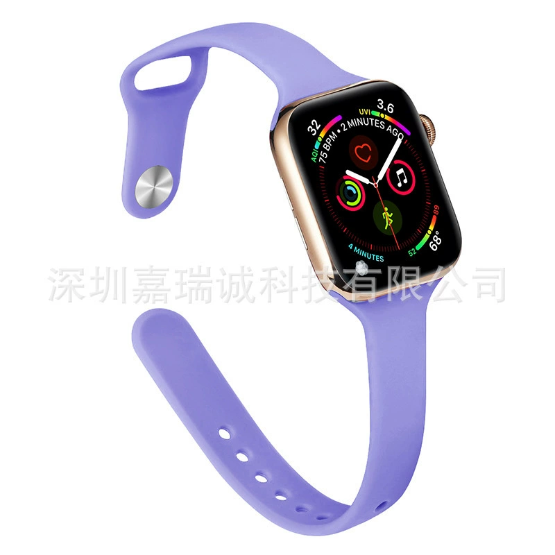 Универсальный силиконовый ремешок для часов Apple, для контроля веса