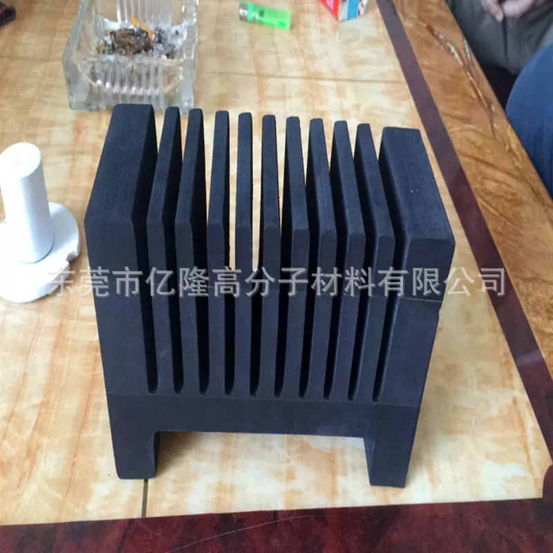 东莞厂家定制围板箱固定限位EVA卡槽 周转车运输工装防护EVA卡条