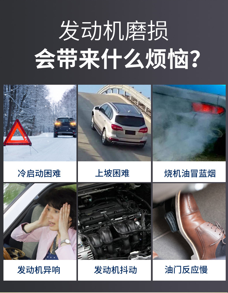 Dr.neolce + engine anti-wear protective agent noise reduction jitter strong burn oil fine additive automotive supplies