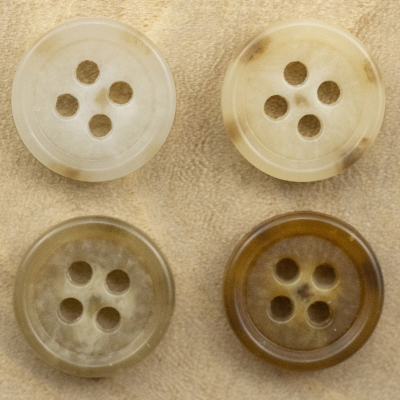 Casual Off-white Shirt Urea Button Light Yellow Cotton Linen Shirt Polo Shirt Neck Khaki Brown Button