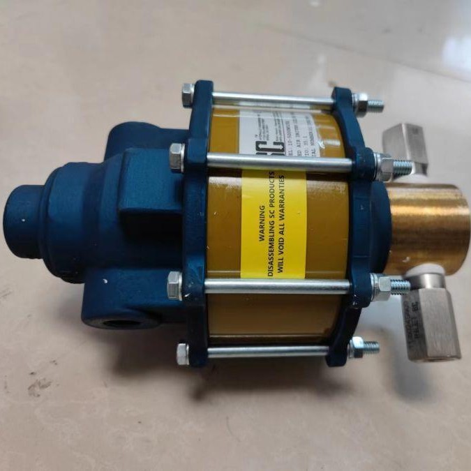 美国SC气驱液体高压泵 液体增压泵 气动液压泵 10-5000W250