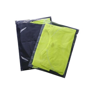 Pe zipper bag transparent clothing clothes zipper bag underwear underwear socks T-shirt packaging bag socks self-sealing bag