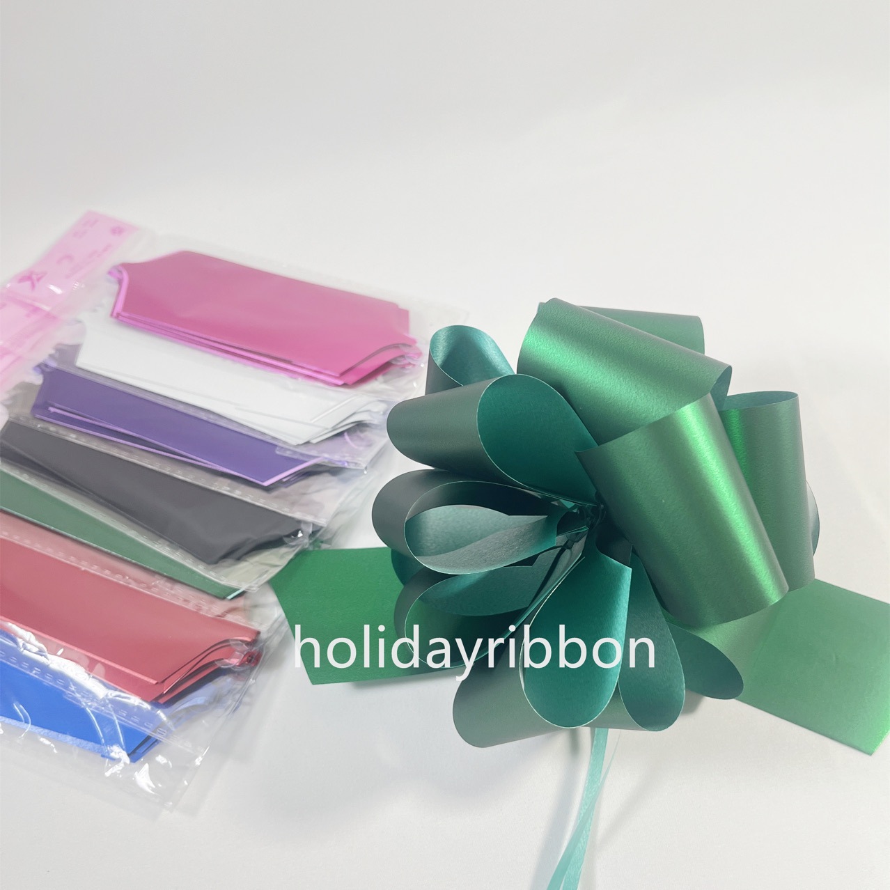 Nuevo transfronterizo 50 # gran estereoscópico matriz de flores de Navidad embalaje de regalo de flores mano fabricantes de cinta colorida al por mayor