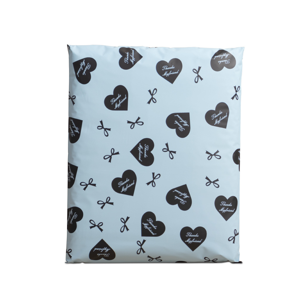 Panda bolsa de entrega impresa logística destrucción bolsa de embalaje colorida bolsa de dibujos animados impermeable gran venta caliente transfronteriza