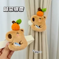 Симпатичные мультипликационные плюшевые куклы норки для штор для украшения без креативных лент для хранения Регулируемая пряжка для штор