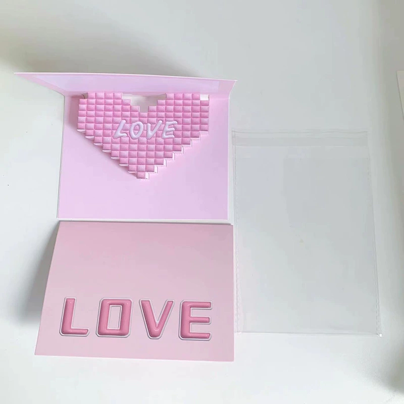 Christmas brand cute three dimensional postcard, Birthday gift -> Рождественская брендовая милая трехмерная открытка, подарок на день рождения