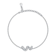 欧美时尚纯银卡家手链INS大牌个性手饰小众S925 jewelry Bracelet