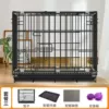 Cage+pallet+double bowl+grid