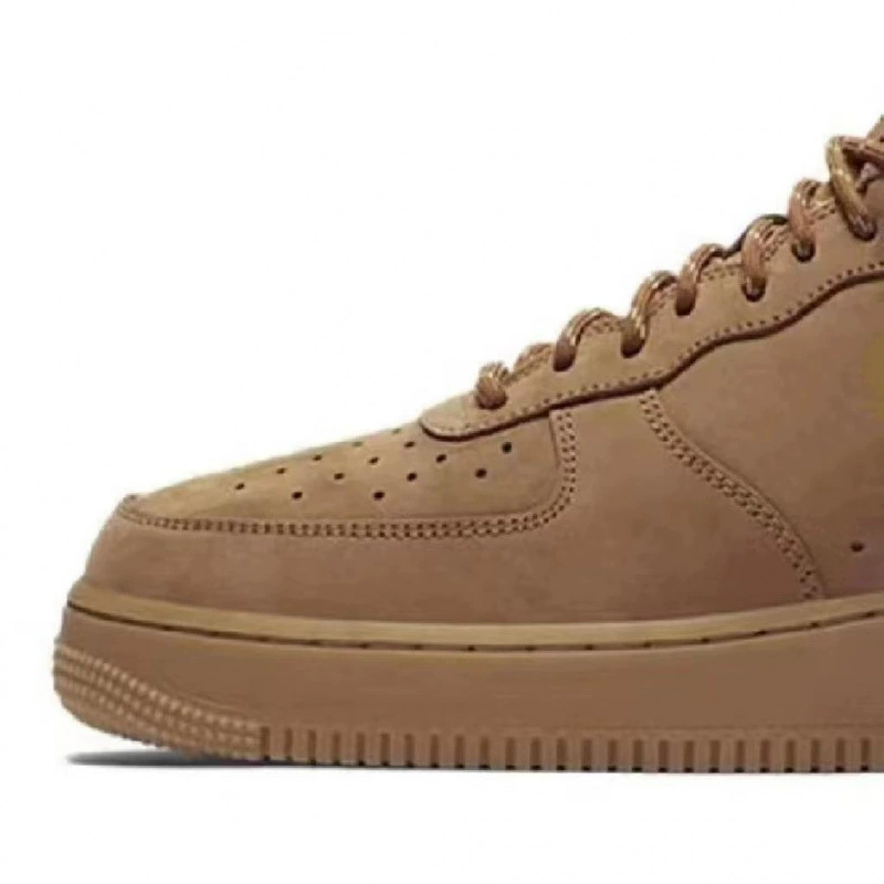 Низкие кеды Nike Air Force 1 (Nike Air Force 1), цвет wheat white, унисекс, размеры 36–45