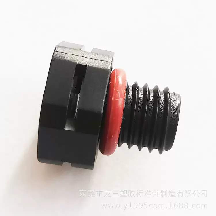 龙三厂家供应LED灯具呼吸器M10*1.5防水透气阀塑料防水透气螺丝