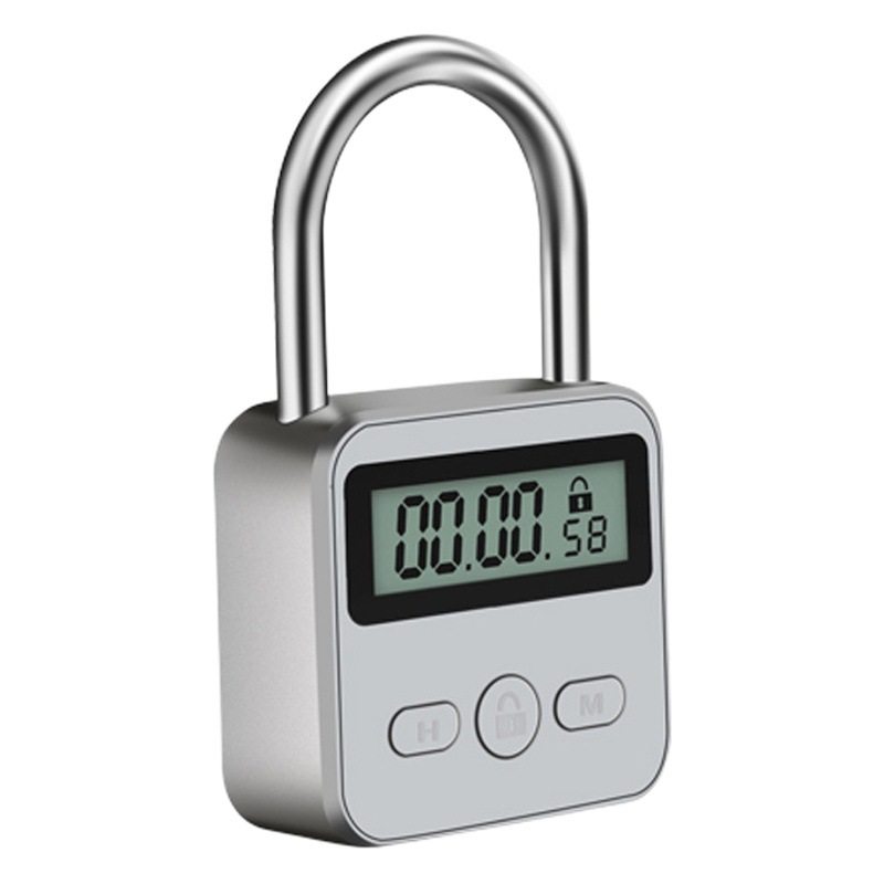 Candado de metal anti-adicción estudiante electrónico examen de entrada de posgrado sincronización de aprendizaje cerradura electrónica cerradura inteligente del hogar cerradura de sincronización