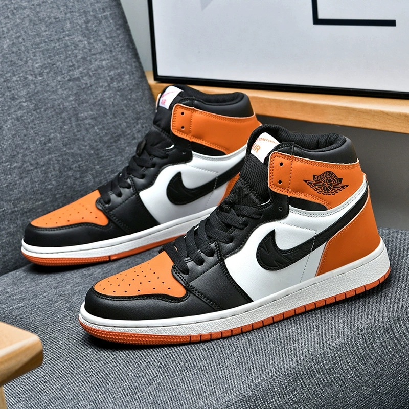 Кроссовки Air Jordan 1, обувь, спортивные высокие универсальные классические кроссовки для отдыха