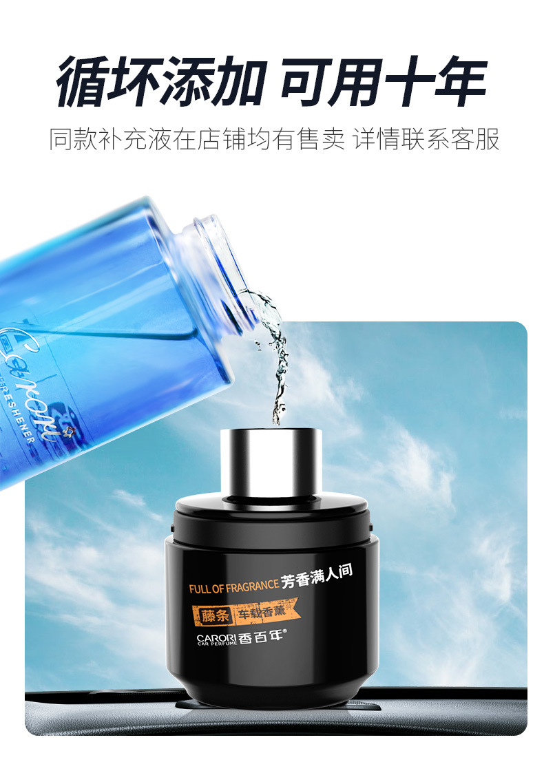 Fragrant Centennial Car Aromatherapy Car in-car coke cans Car Fragrance New High-end Lasting Fragrance Car Perfume