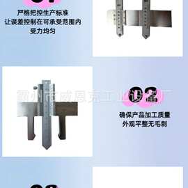 道岔辙叉磨耗测尺 辙叉心轨翼轨磨损厚度直读测量器具