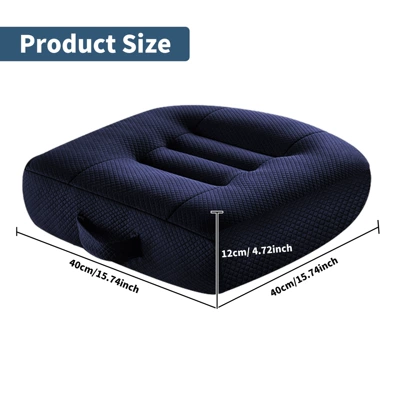 Cross-border source manufacturers heighten padded cushion Multi-function pad - navy-blue-ordinary-12cm-model