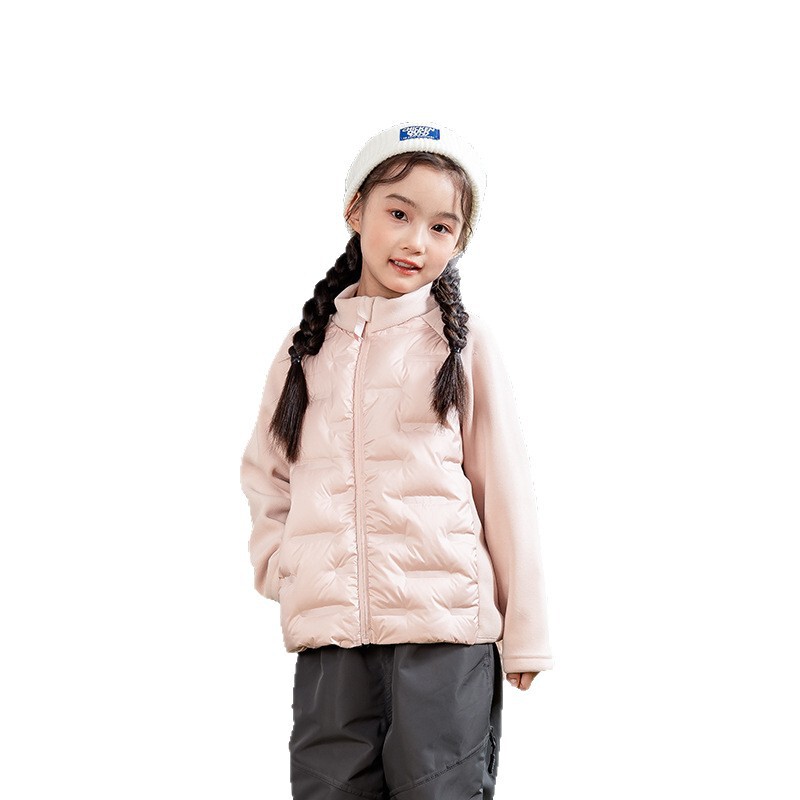 儿童轻薄羽绒服男女童外套冬季学生内胆内搭校服神器保暖冬装上衣|undefined