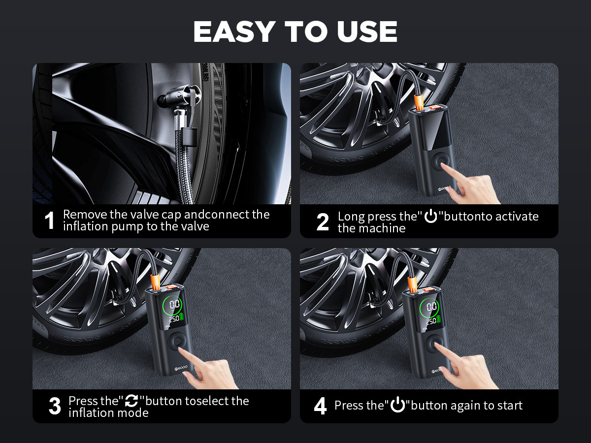 Amazon Car Emergency Jump Starter and Air Compressor All-in-One Device for Vehicle Emergency Multi-Function Power Bank and Air Pump