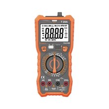 外贸版智能数字万用表T28A6000显示100mF电容测量NCV火线红外