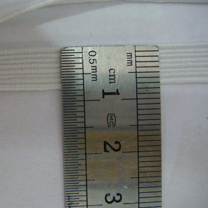 供应 8mm 圆盘松紧带 跑马橡筋带 服装辅料供应