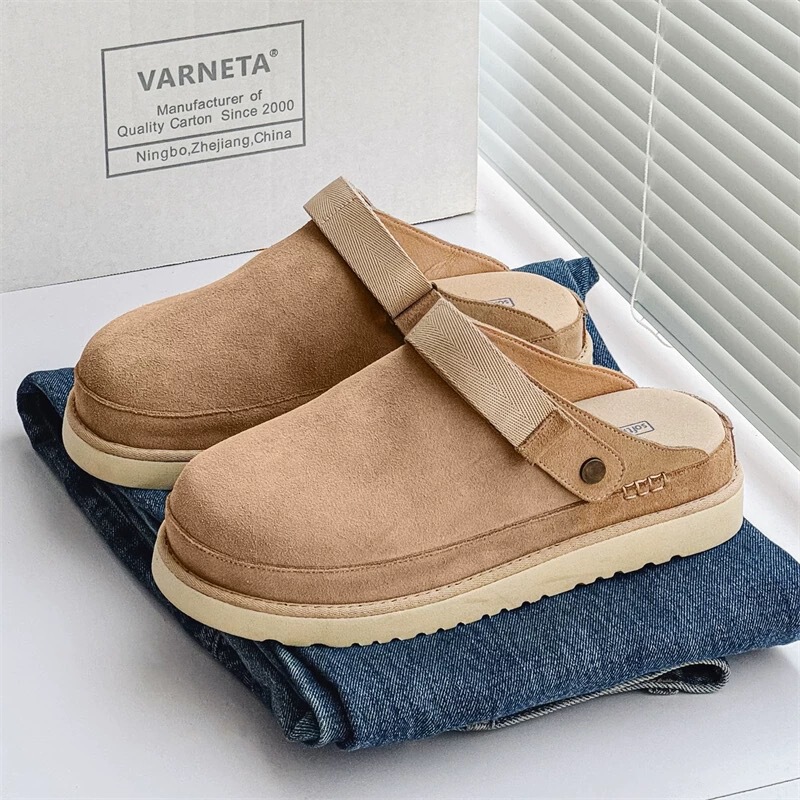 New Style Sandals for Women, Birkenstock Slippers, Cork-Soled, Leather, Unisex, Large Size, Fleece-Lined Snow Boots with Velcro New Style Sandals for Women, Birkenstock Slippers, Cork-Soled, Leather, Unisex, Large Size, Fleece-Lined Snow Boots with Velcro