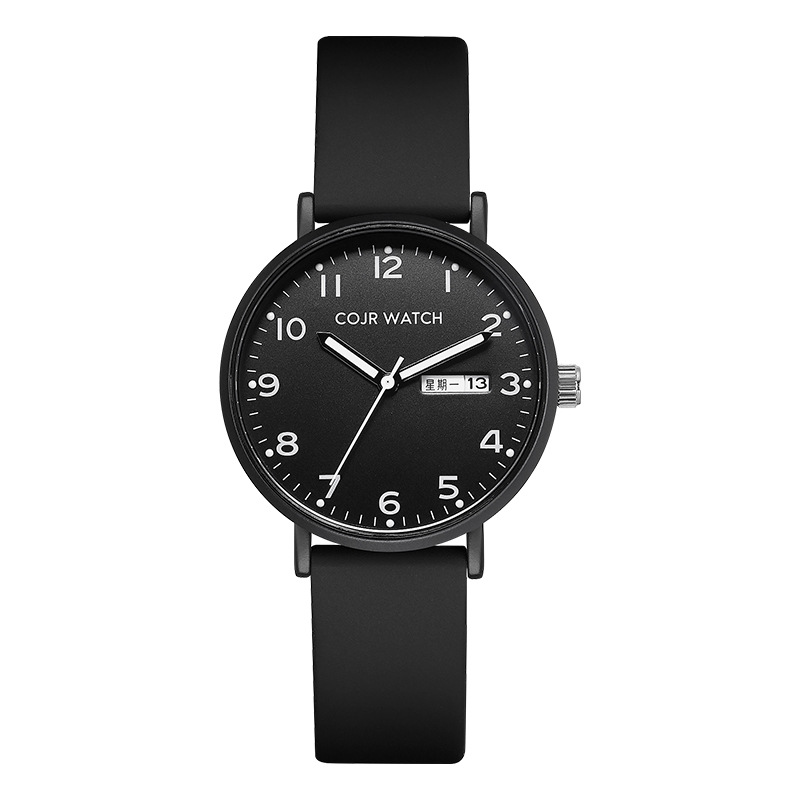 Black double calendar