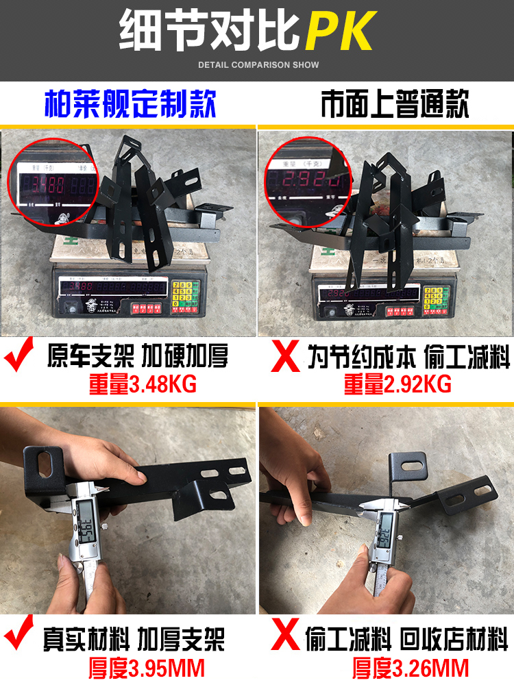Suitable for 2009-2019 Highlander footrest welcome modification