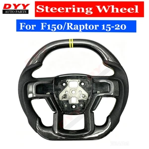 Ford Raptor F150 2015-2020 üçün Karbon Fiber Qızdırılan Sükan Yüksəltməsi