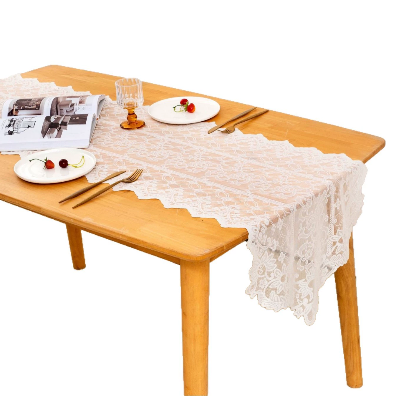 Новая Table Flag Lace Table Decoration Strip французское простое убранство зала гостиная уборка магазина оптом