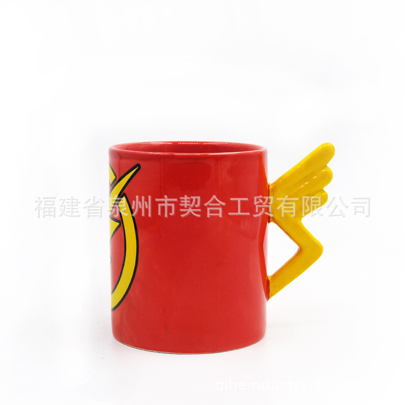 Taza de cerámica Marvel Superhéroes Vengadores Spider-Man Capitán América Hulk Dibujos animados Anime