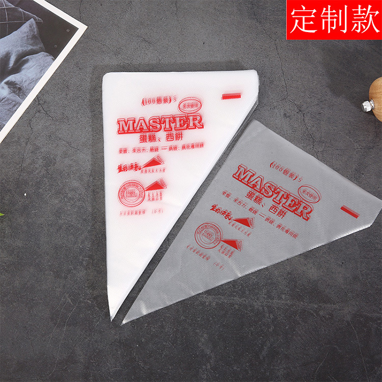 Factory wholesale disposable decorative bag PE cake cream decorative…