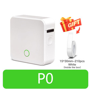 P0 Label Printer Home Portable Bluetooth Mini Thermal Note Name Waterproof Name Sticker Pricing Machine