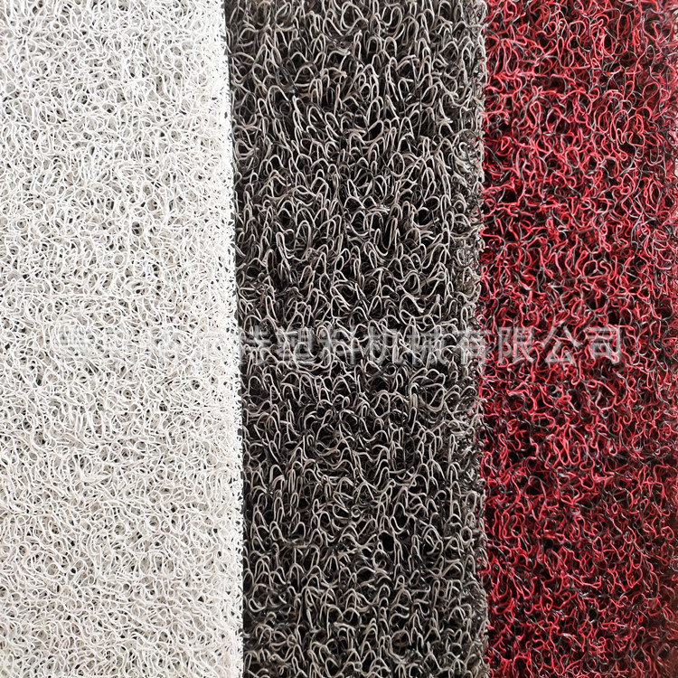 双色汽车脚垫加工设备PVC喷丝地毯挤出生产线机器 格尔特塑机