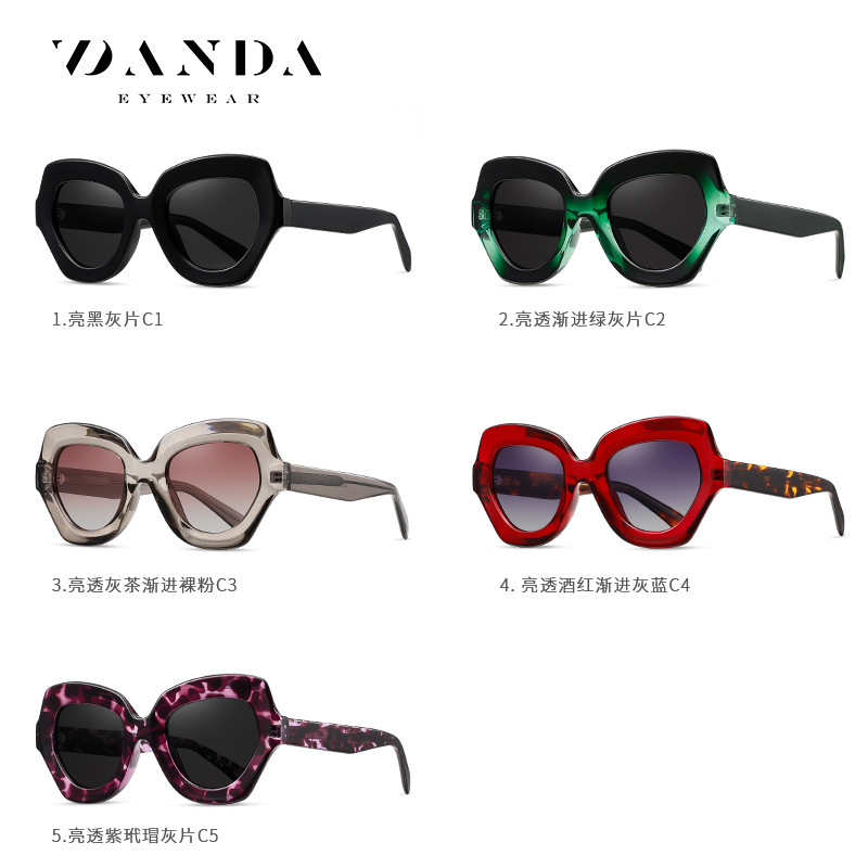 Spot al por mayor gafas de sol de hoja S26121 gafas de sol polarizadas retro clásicas gafas de sol de conducción al aire libre