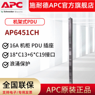 ECC manufacturers supply AP6451CH Rack PDU Rack cabinet lightning protection socket