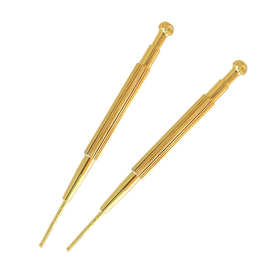 可刻字黄铜探笔 穴位按摩棒手动点穴笔探笔