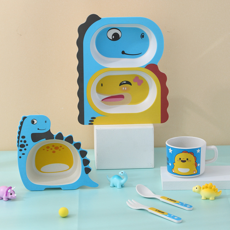 공룡 5 피스 선물 상자에 키스