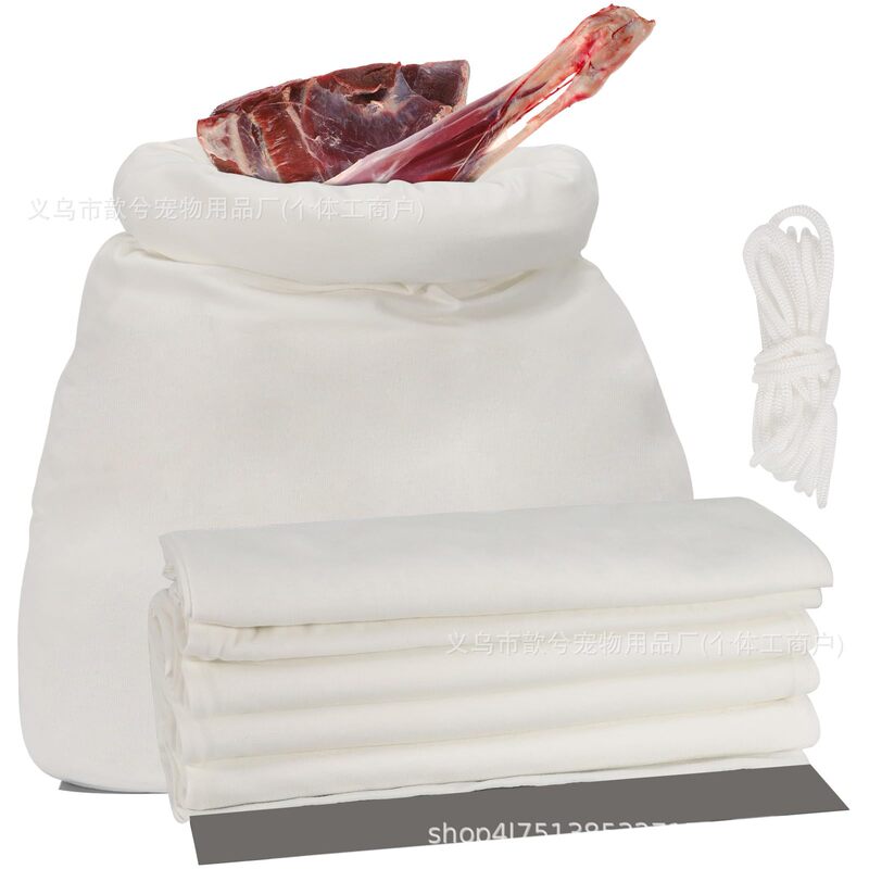 6 Pack Game Bag Elk Hunting Meat Bag Reusable Game Meat Bag with Reflective Label