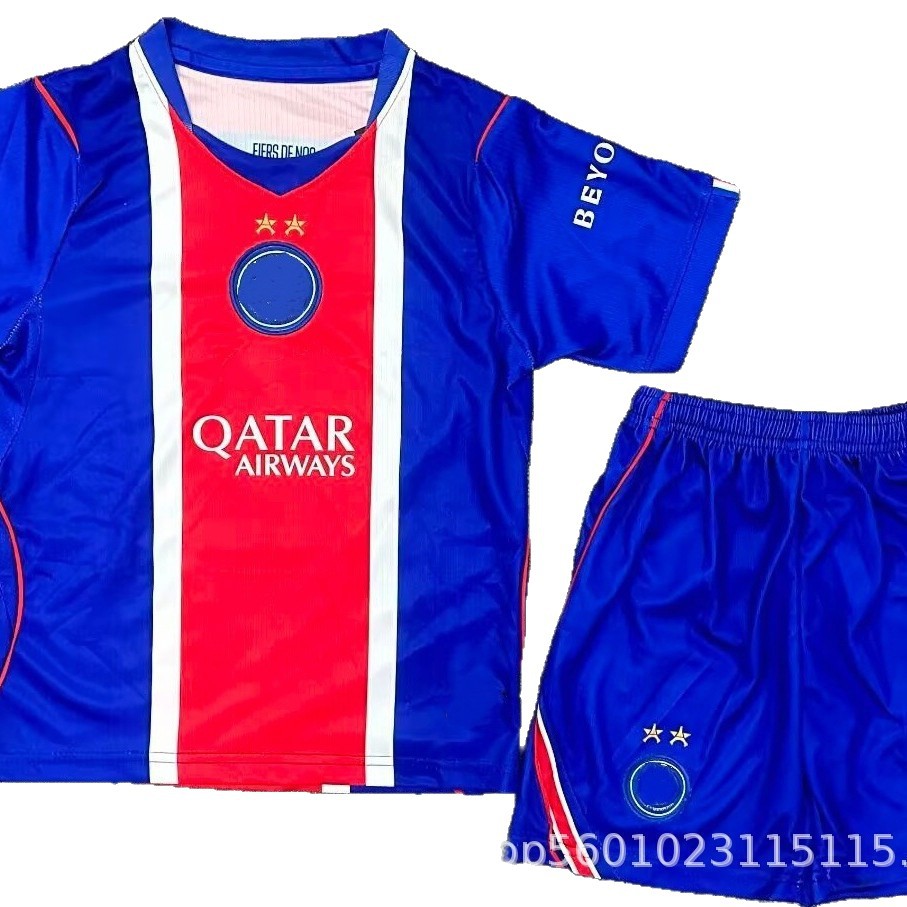2627 nueva ropa infantil LWP París Real Madrid Juve Manchester United Chelsea camiseta ropa de fútbol ropa infantil