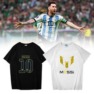 MESSI ÷���ڰ׶���T���ļ���ɫӡ��T������Ů���ưٴ�ɶ���