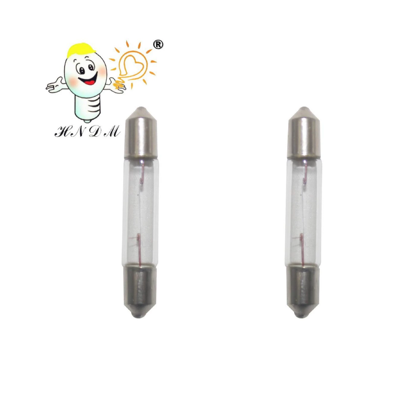 Автомобильная лампочка с двойным наконечником T6X36MM 14V1W SV7, солнцезащитный козырек, потолочный светильник, авиационный морской светильник