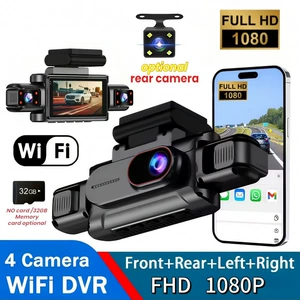 Yeni model 1080P HD gecə görüşlü, geniş bucaqlı, WiFi-lı videoqeydedici
