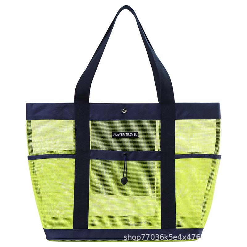 新しい大容量排水スイミングバッグ、ショルダーポータブルフィットネスバッグ、トラベルメイクアップ収納バッグ、ウォッシュバッグ、ビーチバッグ