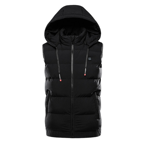 Heating suit electric vest USB charging heating clothes electric heating suit 9 pieces heating backless vest Amazon cross-border