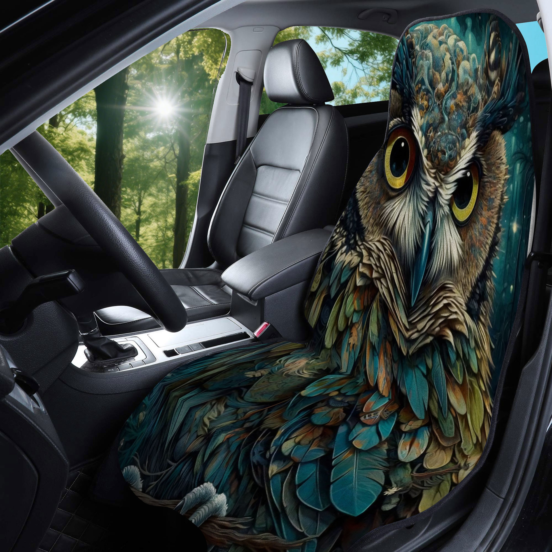 Car-Specific Printed Seat Covers, Factory Direct Sales, Jit Dropshipping, Export Waterproof, Non-Slip, Sweat-Absorbent Towel Pads