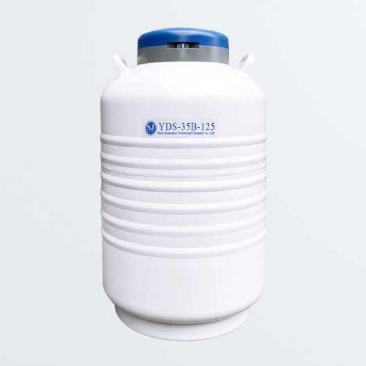 YDS-35B-125静态储存液氮罐/35L/125口径低温生物储存器/液氮容器